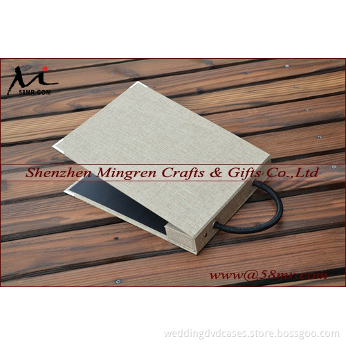 Fabric Linen Velvet Decorative Sampling Swatch Book Cover